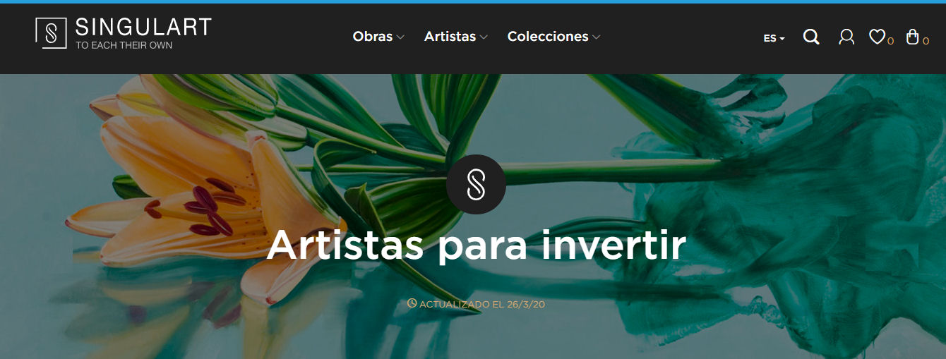 Singulart, comercializa y promociona la obra de artistas de más de 100 países 1